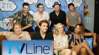 Vampire Diaries Last-Ever Comic-Con Interview   TVLine Studio Presented by ZTE  Comic-Con 2016