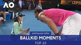 Top 10 Ballkid Moments Ever  Australian Open