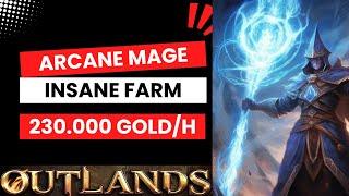 UO Outlands Tank Arcane Mage Farm 230k Gold Per Hour with No Downtime