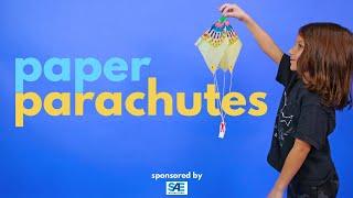 How to Make a Paper Parachute Toy Based on Nature