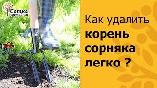 КОРНЕУДАЛИТЕЛЬ ГЕРКУЛЕС. КАК ЛЕГКО И БЫСТРО УДАЛИТЬ КОРЕНЬ СОРНЯКА.