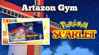 Pokémon Scarlet Artazon Gym - Victory Road Challenge
