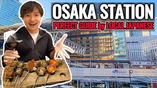 Local Restaurant Street Arcade Shops Osaka Station Perfect Travel Guide by Osaka Local Ep. 435