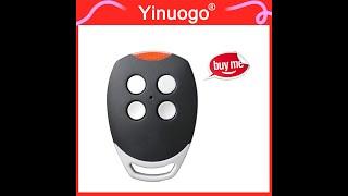 Yinuogo - YNG108 - How to clone DITEC GOL4C 433.92MHz Fixed Code garage door  gate remote control ?