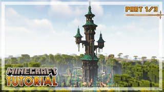 Minecraft How to Build a Fantasy Wizard Tower - Tutorial 13