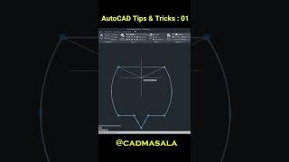 AutoCAD Tips 01 Multifunctional Grip  AddRemove Vertex #shorts