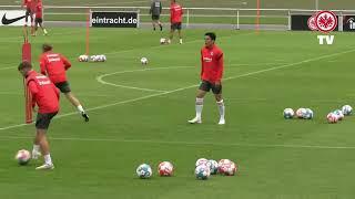 Full Training Session Eintracht Frankfurt