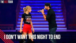 Taylor Swift & Luke Bryan - I Dont Want This Night To End Live on the Red Tour