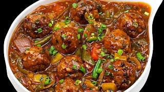 होटल जैसा वेज मंचूरियन का सबसे आसान तरीका  Veg Manchurian Recipe  Manchurian RecipeKabitaskitchen