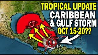 Tropical Update Caribbean & Gulf Storm Potential Oct 15-20? Tropical Wave to Become Next Storm?