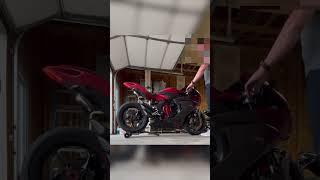 2022 MV AGUSTA F3 RR FF FRESCO Exhaust Sound #mvagusta #f3 #exhaust #motorbike #shorts