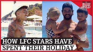 How Liverpools Champions Have Spent Their Holidays  Firmino Alisson Salah