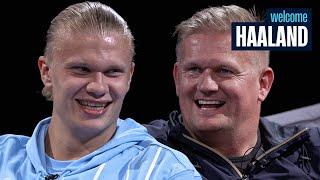 Erling & Alfie Haaland  Father & Son react to two footed tackles and old videos