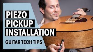 How To Install An Acoustic Pickup  Guitar Tech Tips  Ep. 93  Thomann