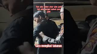 MENGIKAT TAHAN4N TANPA BORGOL#polisi #dihipnotis #hipnotis