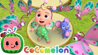 Butterfly Song  CoComelon Animal Time Nursery Rhymes & Songs for Kids