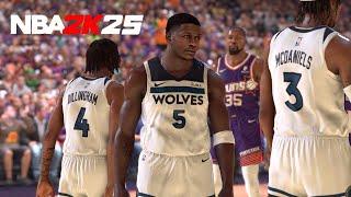 SLIM REAPER vs ANT MAN  TIMBERWOLVES vs SUNS  NBA 2K25 CONCEPT GAMEPLAY  K4RL