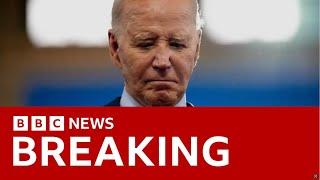 Joe Biden abandons presidential race and endorses Kamala Harris   BBC News