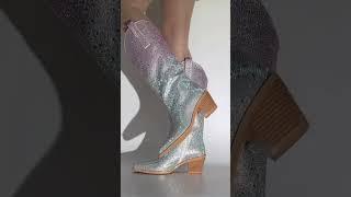 Onlymaker Rhinestone Mid Boots