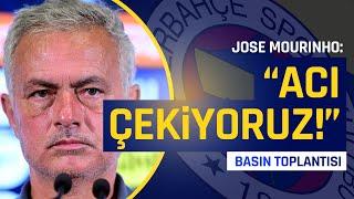 Derbi Mağlubiyeti Bizi Cehenneme Göndermeyecek  Jose Mourinho & Sofyan Amrabat Basın  Toplantısı