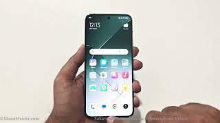 How to Use One-Handed Mode on Xiaomi 14 14 Ultra Redmi Note 13 Pro+ Poco F6 etc.