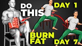 Burn Excess Fat With A Chair At Home  Have You Tried It?