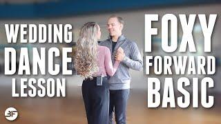 Wedding Dance Lessons at Home - Foxy Dance Steps 1  Forward Walk