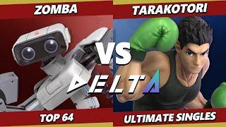 Delta 8 - Zomba ROB Vs. tarakotori Little Mac Smash Ultimate - SSBU