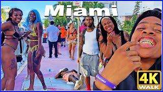 【4K】WALK Memorial Day Weekend in MIAMI BEACH 2021 Florida US