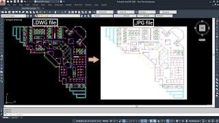 AutoCAD to JPG high quality  AutoCAD to image file