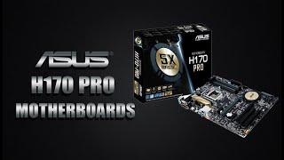 H170-PRO ASUS Desktop Motherboard Intel H170 Chipset