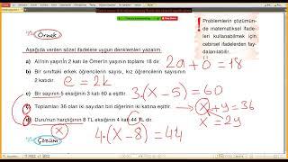 28 Sayı Problemlerine Giriş SAKIN KAÇIRMA Matematik101