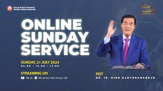 Playback GBI JIS  Ibadah Online - 21 Juli 2024