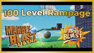 Marble Blast Ultra Gold Levels Record Rampage 