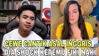 Gadis Cantik Asal Inggris Sampai Syok Ketemu Sama Fiki Naki di Ometv terbaru hari ini 