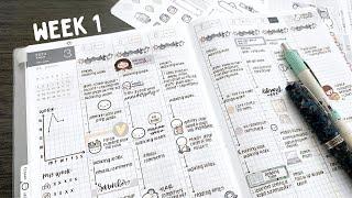 Stretching Out A Planner Sticker Kit Week 1  Hobonichi Cousin