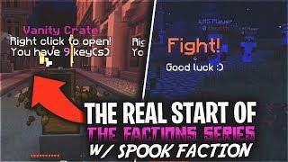 THE REAL START OF THE FACTIONS SERIES w SPOOK Br0 R0yalMC DrCandyMan  VanityMC Factions