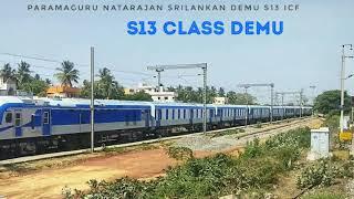 SRILANKAN DEMU BRAND NEW DEMU S13 CLASS  ICF MANUFACTURED ONE MORE S 13 CLASS DEMU