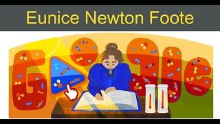 Eunice Newton Foote  Eunice Newton Footes 204th Birthday