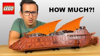 LEGO Star Wars Jabbas Sail Barge REVIEW