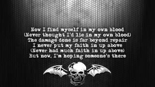 Avenged Sevenfold - Danger Line Lyrics on screen Full HD