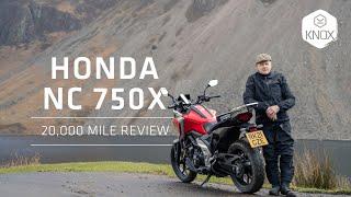 Honda NC750x - 20000 review  KNOX