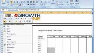 Hide and unhide rows and columns in Excel