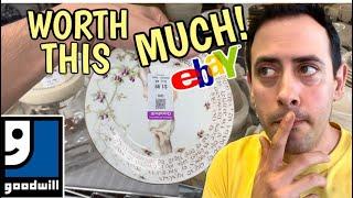 Worth More Than I Thought  Thrift with me GOODWILL  How to Sourcing RESELL eBay  FULL TIME