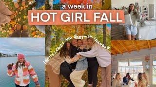 a weekly vlog my first fall getaway