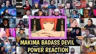 Makima DEVIL POWER Reaction  Chainsaw Man Reaction Mashup