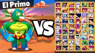 El Dragon VS Every Brawler  1v1 Brawl Stars