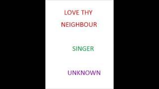 Love Thy Neighbour no adverts