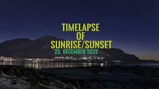 Sunrise to sunset TIMELAPSE in Nuuk  Greenland  4K  Epic timelapse  Cinematic