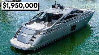 SUPER FAST $1.95M 2015 Pershing 70 Luxury Yacht Tour 